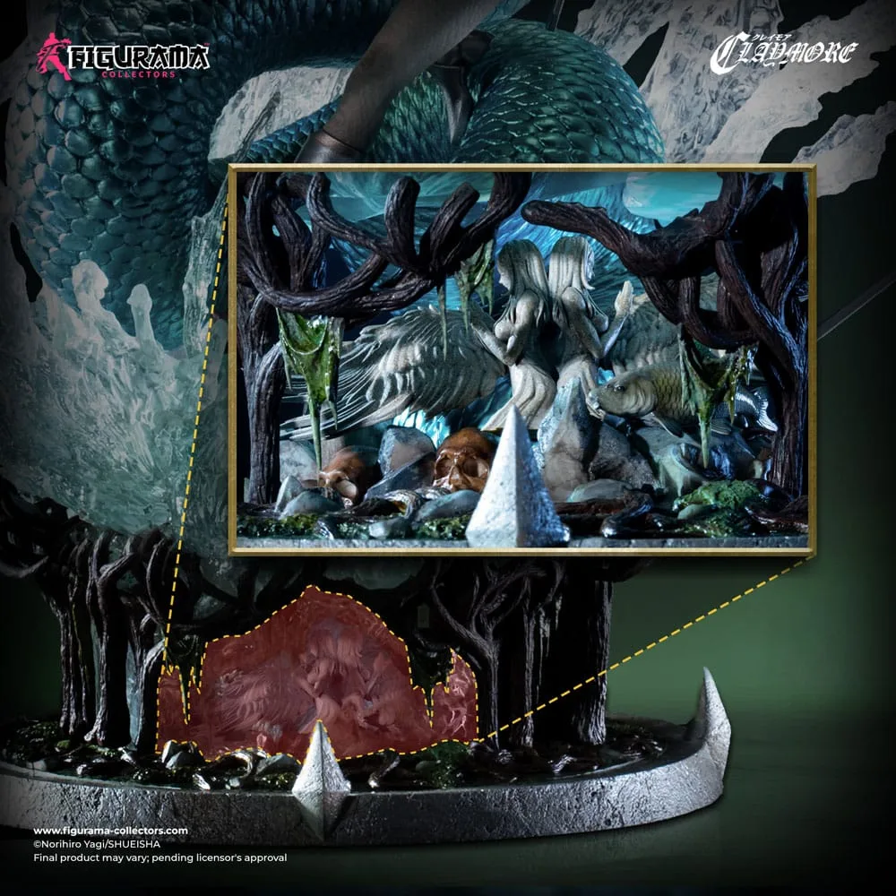Claymore Statue – Clare vs. Ophelia Elite Exclusive 1:6, 69 cm 16