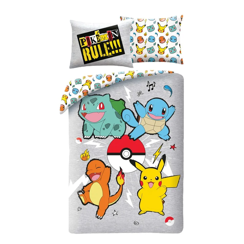 Pokémon Duvet Set – Version 5 140 x 200 cm