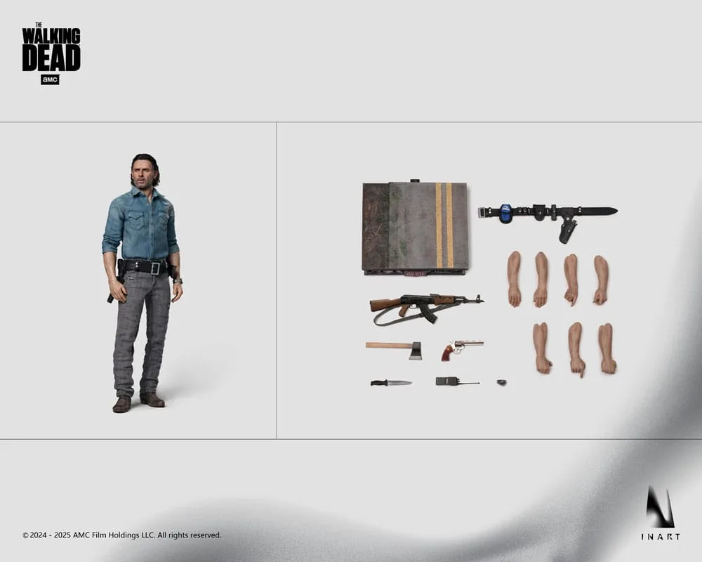 The Walking Dead actiefiguur – Rick Grimes 1/6 35 cm 6