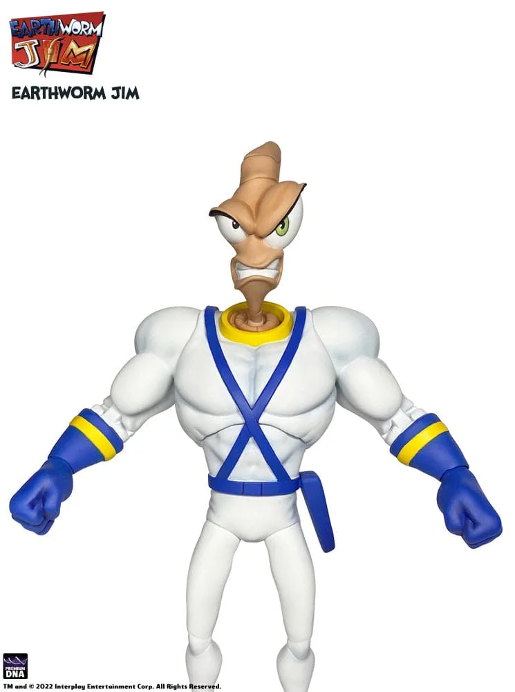 Earthworm Jim Accessory Pack – Wave 1 Worm Body and Heads 6