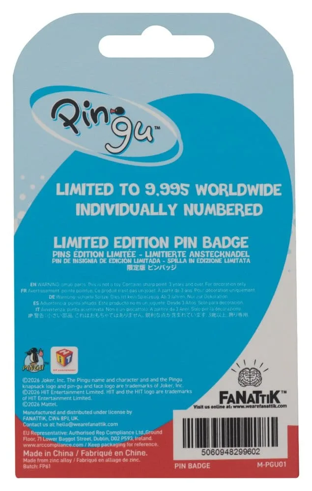Pingu pin – Met koptelefoon, genummerd 5 x 4 cm 2