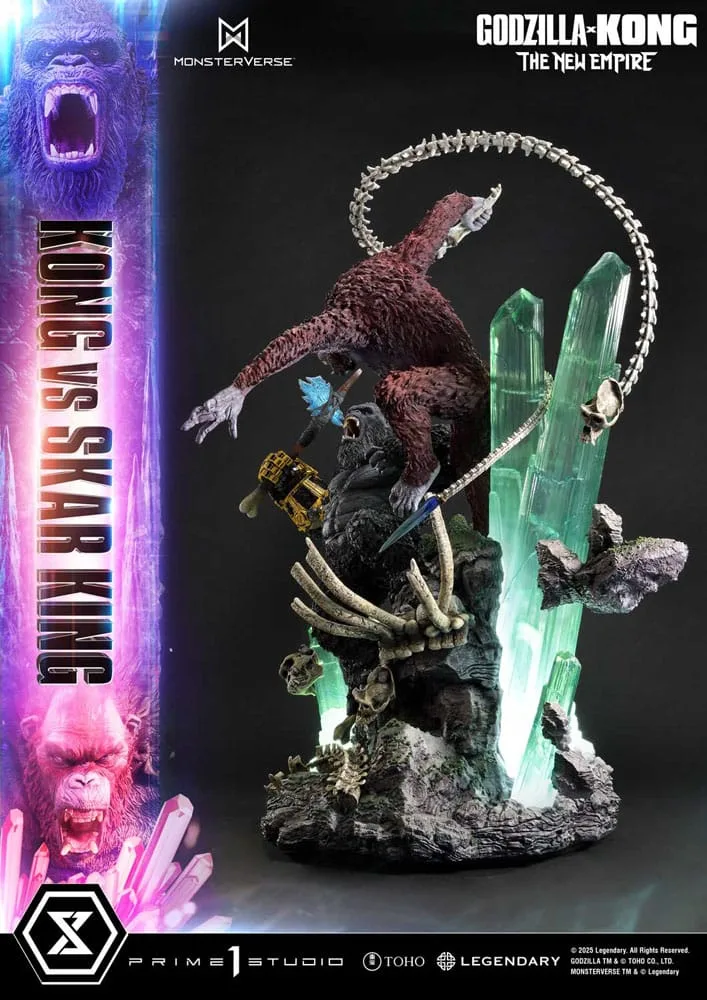 Godzilla x Kong Diorama Statue – Kong vs Skar King 104 cm 12