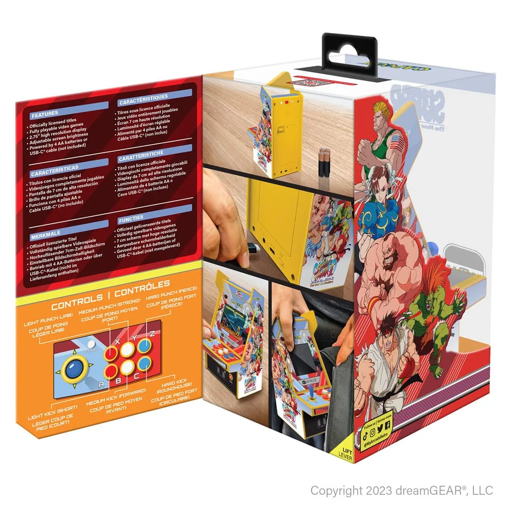 Super Street Fighter II Mini-Spielautomat – Micro Player Pro 3