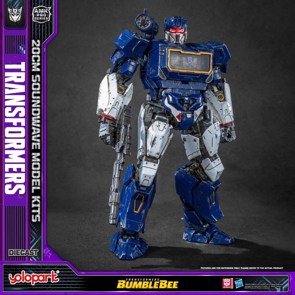 Transformers Bumblebee Model Kit – AMK Pro Soundwave 20 cm 5