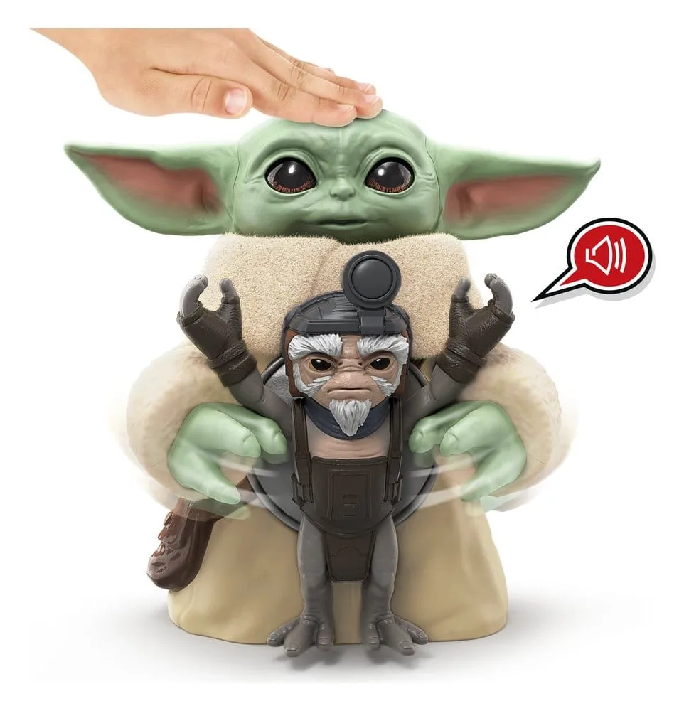 Star Wars Interactieve Figuur – Huggin' Grogu en Anzellan 17 cm 16