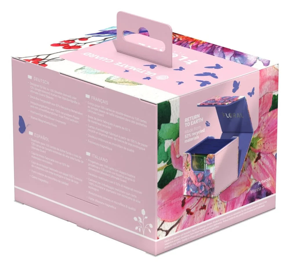 Ultimate Guard Deck Box – Sidewinder 100+ Xenoskin Lotus Bloom 10
