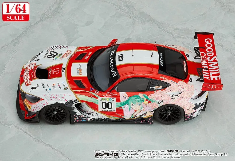 Hatsune Miku GT Project Model Car – AMG 2017 Spa 24H 1/64 7 cm 4