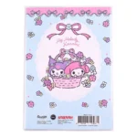 Sanrio Notebook – Kuromi and My Melody Pastel Flower A5 2