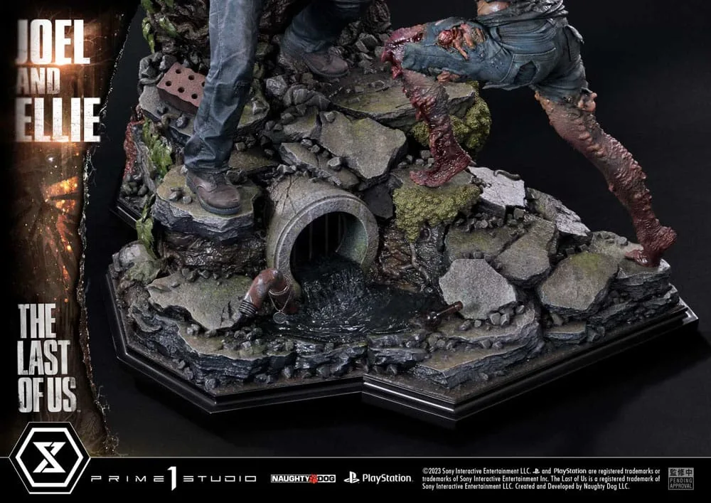 The Last of Us Part I Statue – Joel and Ellie Deluxe 73 cm 6