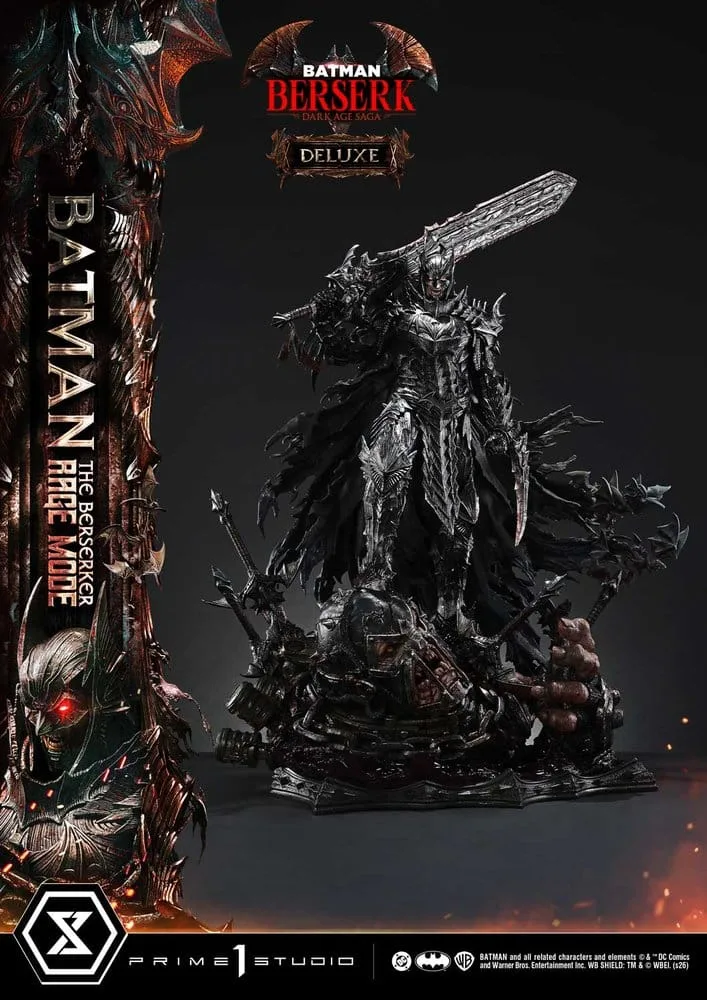 DC Comics Statue – Batman Berserker Rage Mode Deluxe 1/4 93 cm 22