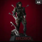 BRZRKR beeld – B gelimiteerde editie 21 cm 6