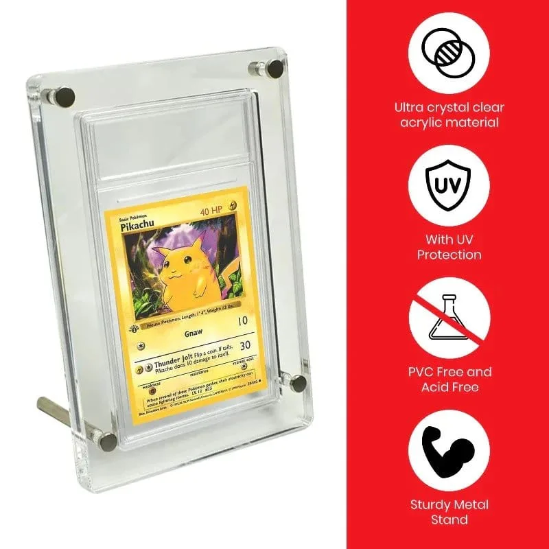 Evoretro Card Display Stand – PSA and CGC Acrylic 3 mm 3