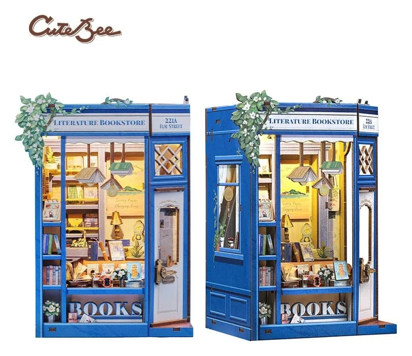 Literature Bookstore Book Nook – CuteBee 17 x 12 cm 10