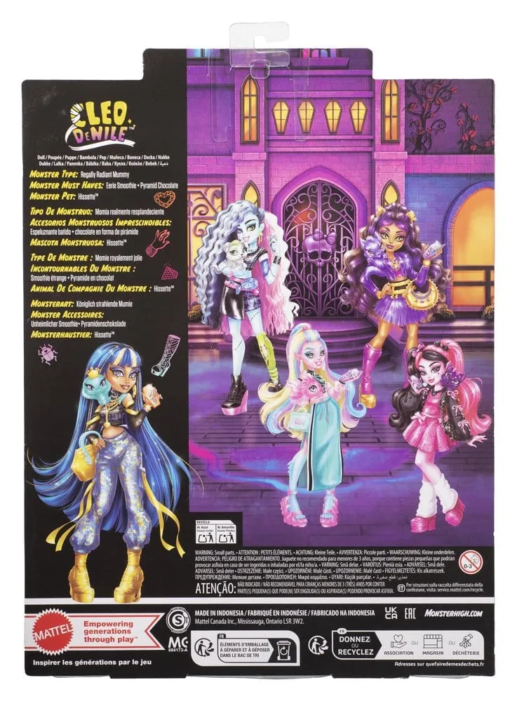 Monster High Doll – Cleo de Nile with Hissette 3