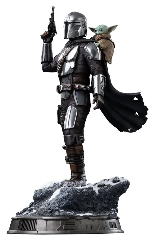 Star Wars Art Scale Statue – The Mandalorian and Grogu 1/10 25 cm 4