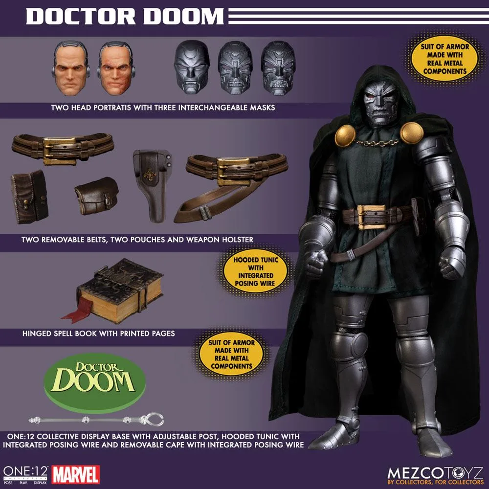 Marvel Action Figure – Doctor Doom One:12 Collective 17 cm 19