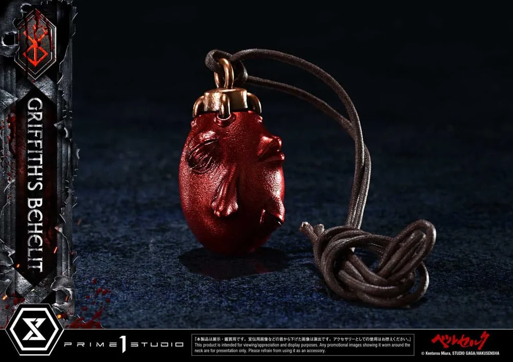 Berserk Statue – Griffith’s Behelit Life Scale 6 cm 12