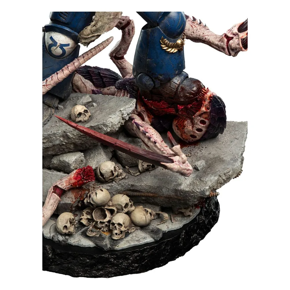 Warhammer 40K Space Marine 2 Statue – Titus Battleline 63 cm 3