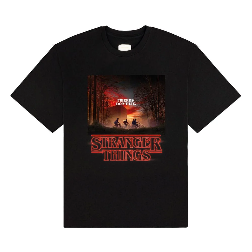 Stranger Things T-Shirt – Friends Don't Lie Size L