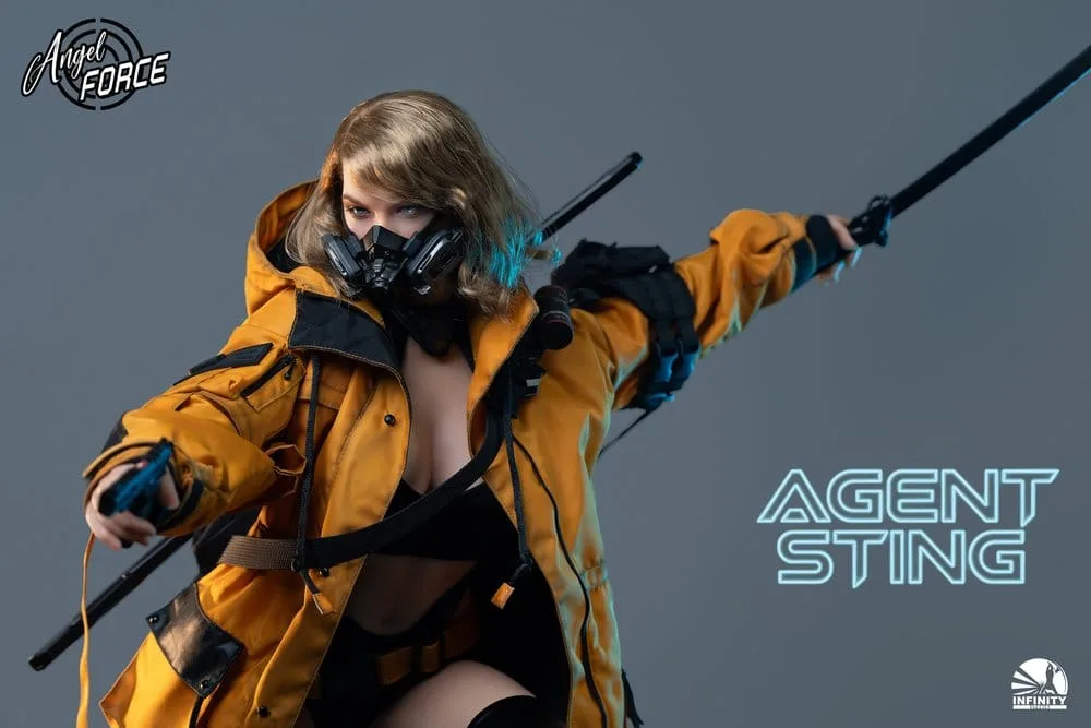 Angel Force Actiefiguur – Agent Sting 1:3 70 cm 9
