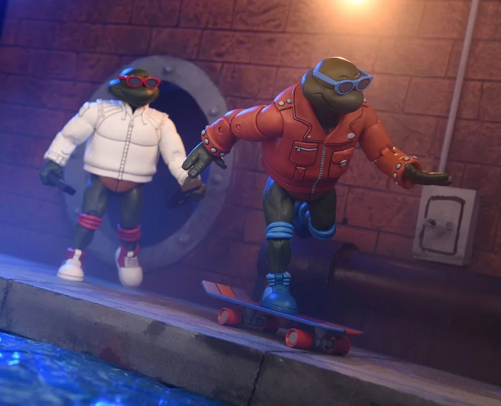 TMNT Action Figures – Punk Leo and Raph 2-Pack 18 cm 12