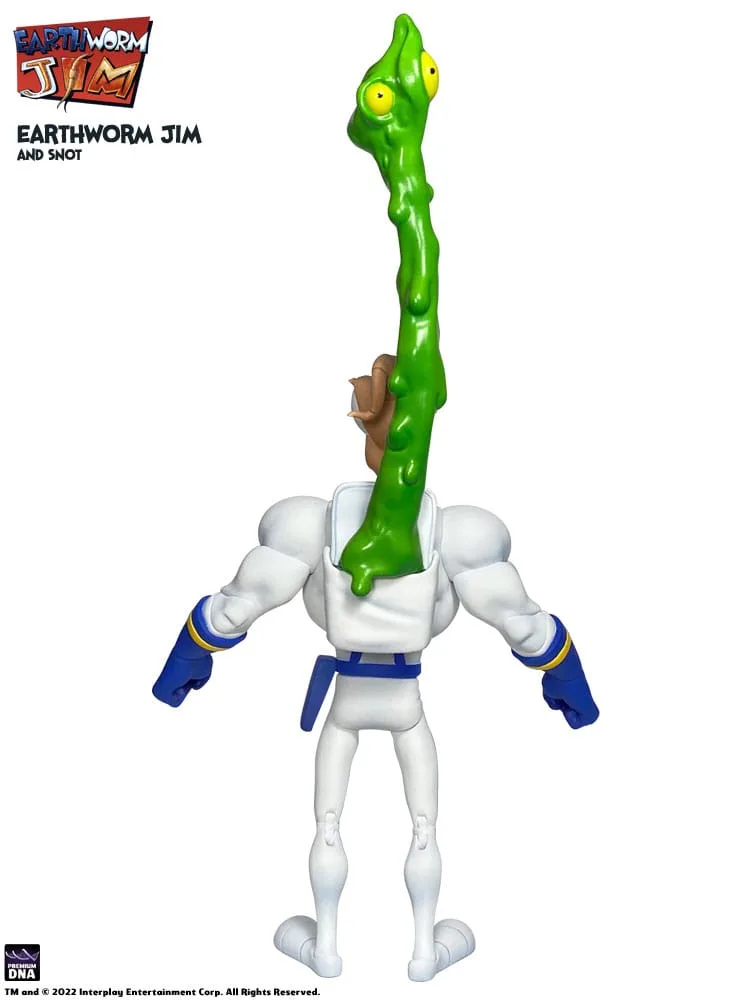 Earthworm Jim Action Figure – Wave 1 with Snot 15 cm 2