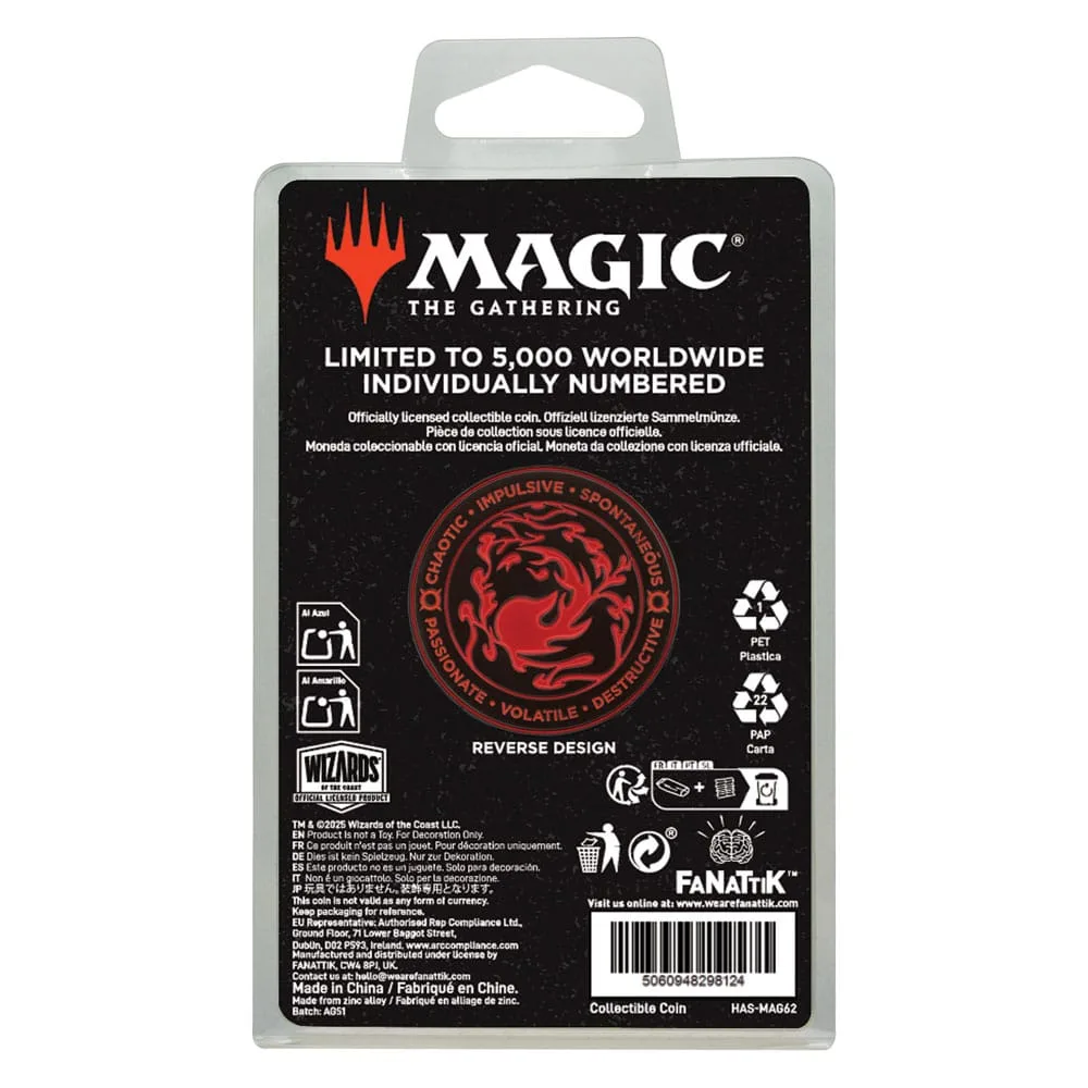 Magic: The Gathering Coin – Chandra 38 mm 3