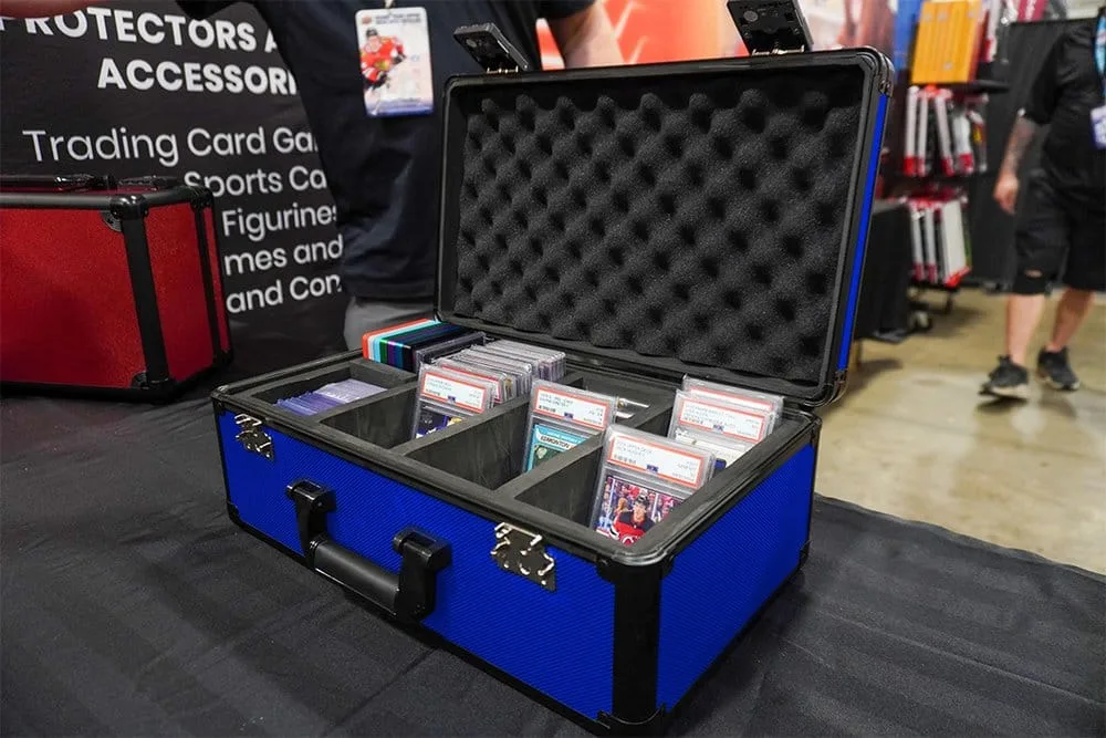 Evoretro Graded Card Storage Box – XL Blue 120 Cards 8