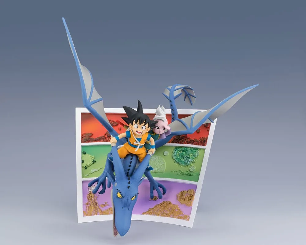 Dragon Ball PVC Statue – Mini Son Goku and Supreme Kai 23 cm 1
