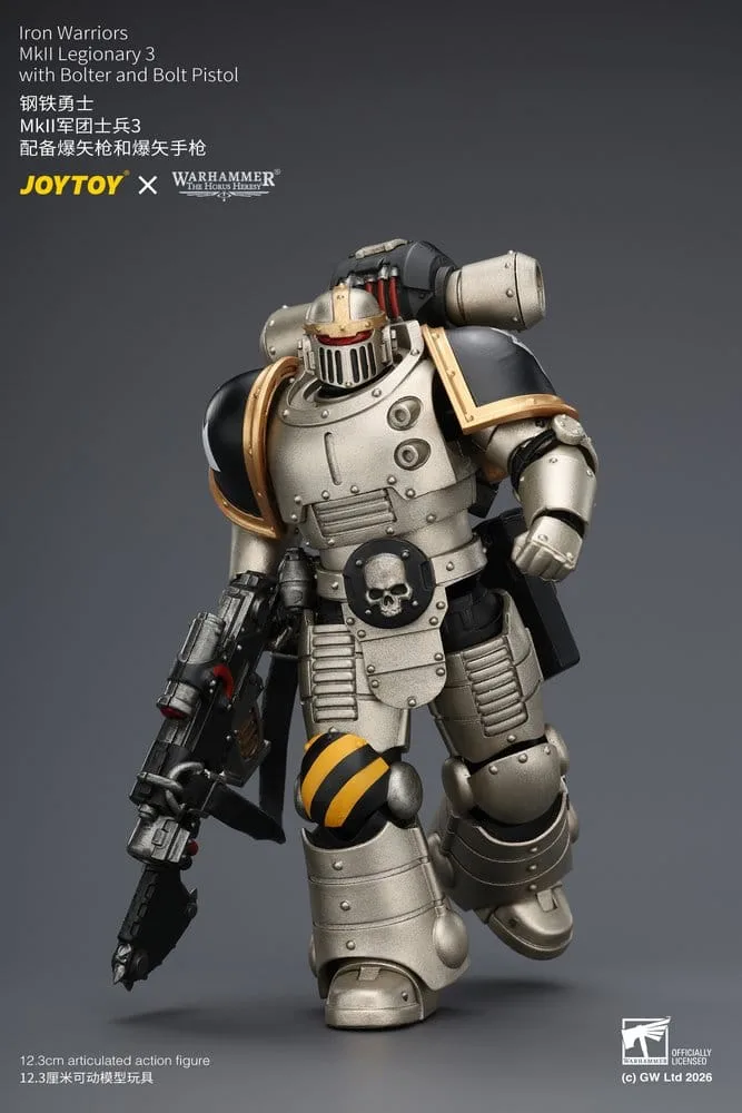 Warhammer Action Figure – Iron Warriors MkII Legionary 3 12.3 cm 12