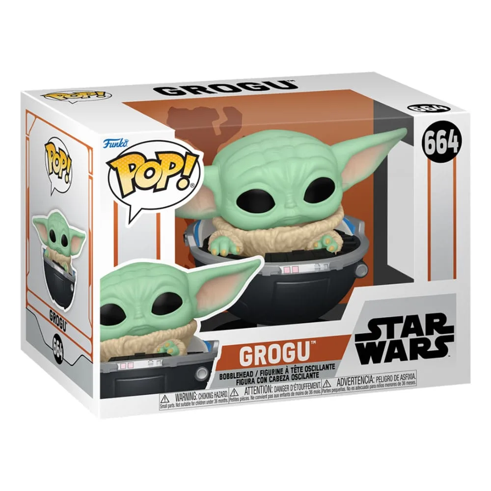 Star Wars The Mandalorian Vinyl Figure – Funko Pop Grogu 9 cm 2