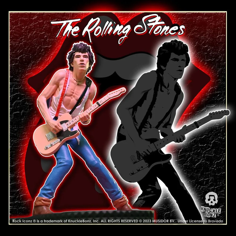 The Rolling Stones Statue – Keith Richards 1981 Tour 22 cm 14