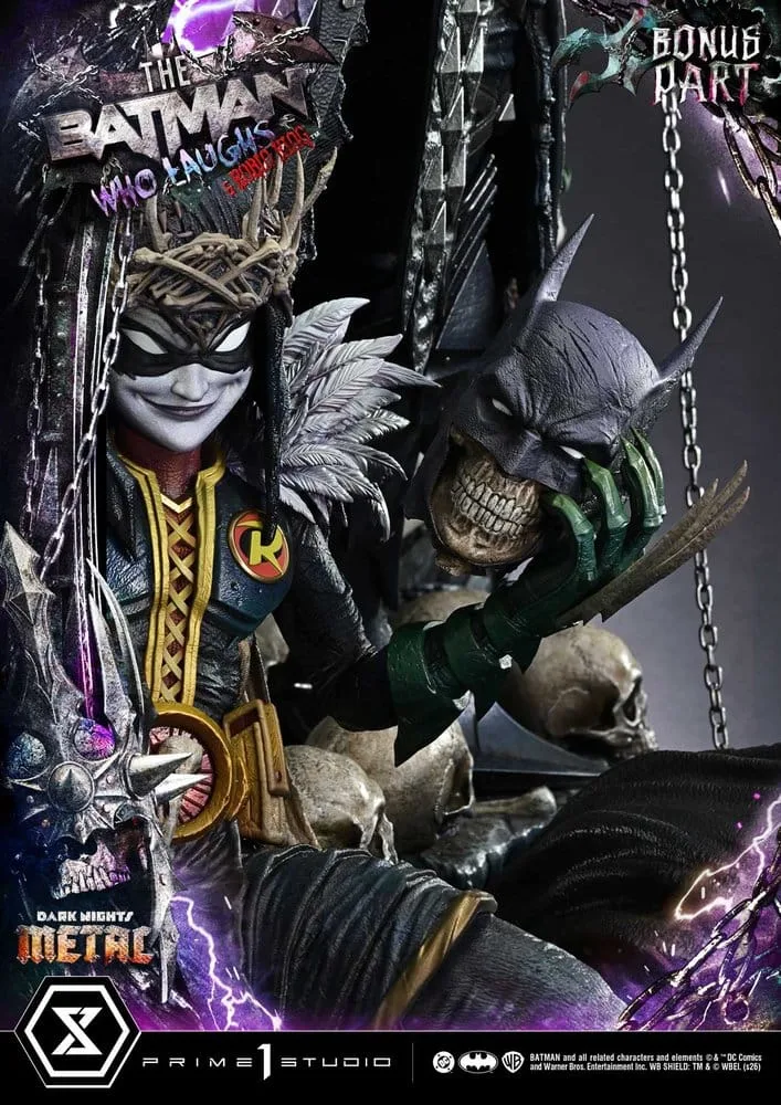 DC Statue – Batman Who Laughs and Robin King DX Bonus 85 cm 7