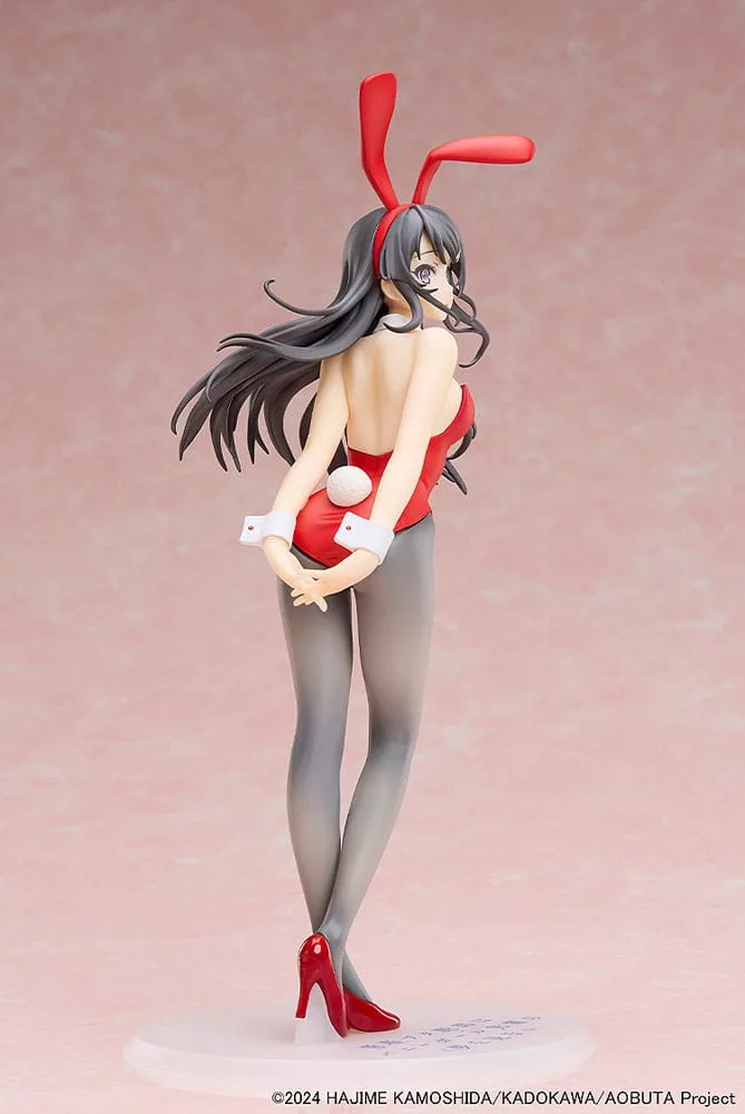 Rascal Does Not Dream Statue – Mai Sakurajima Red Bunny 27 cm 3