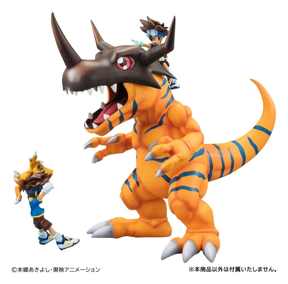 Digimon Adventure Figuur – Greymon & Taichi Yagami 25 cm 8