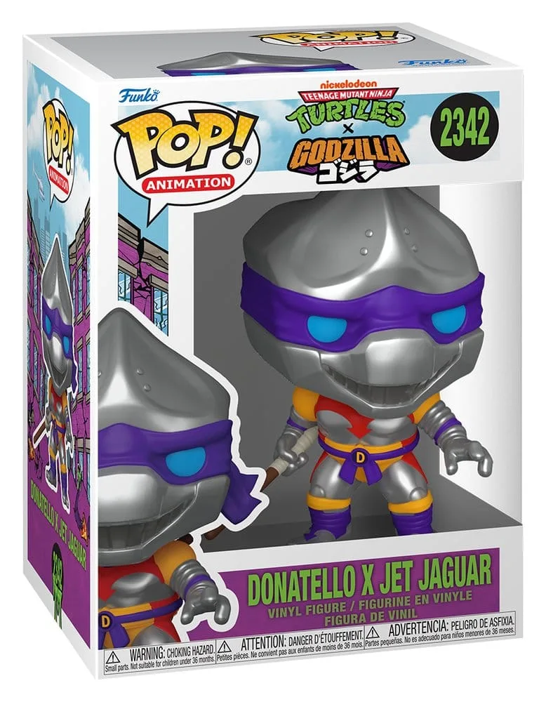 TMNT x Godzilla Vinyl Figure – Donatello x Jet Jaguar 9 cm 2