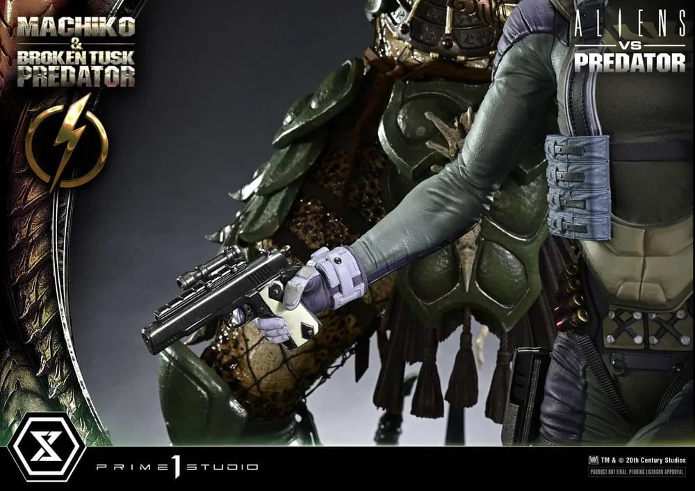 Aliens vs. Predator Statue – Machiko & Broken Tusk 79 cm 17