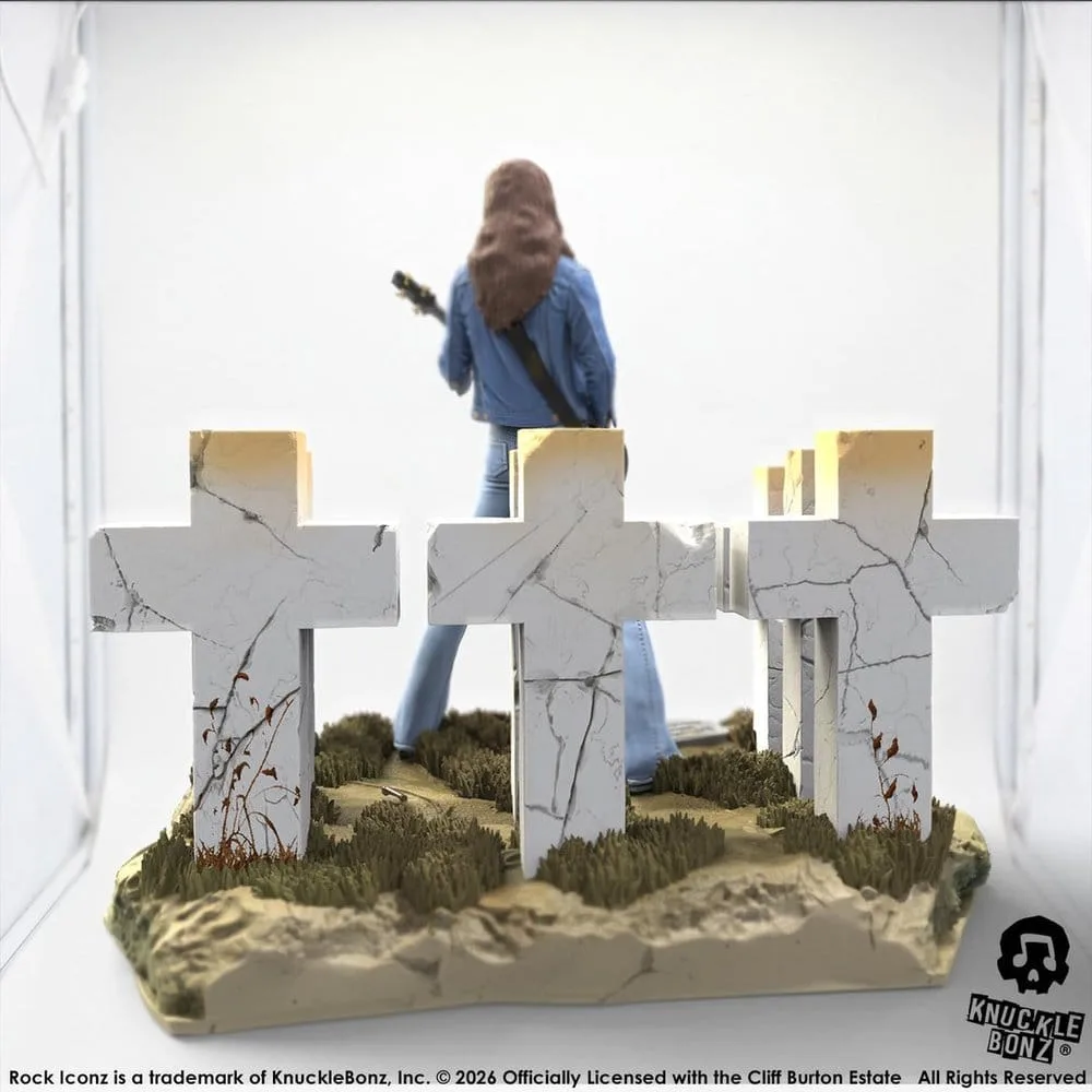 Metallica Statue – Cliff Burton III Rock Iconz 21 cm 2