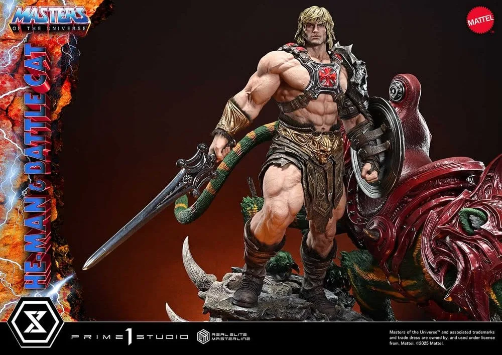 Masters of the Universe Statue – He-Man & Battle Cat 1/4 86 cm 24