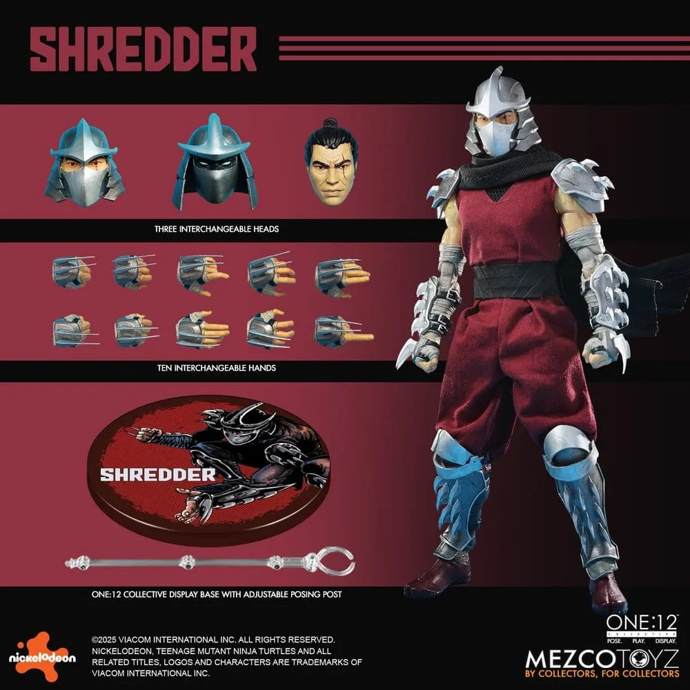 TMNT Action Figure – One:12 Collective Shredder 17 cm 13