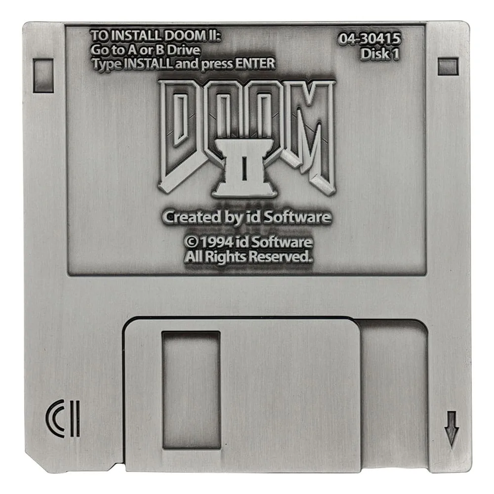 Doom 2 Floppy Disk Replica – Arena Limited Edition 8.8 cm