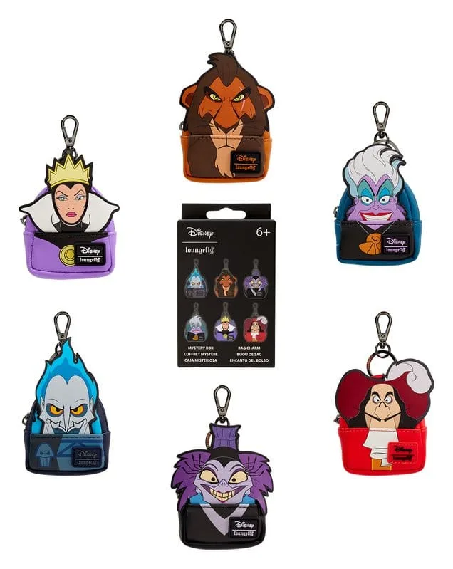 Disney Keychains – Villains Mini Backpack Blind Box Assortment