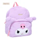Sanrio Backpack – Kuromi Fluffy Festival Purple 26 cm 2