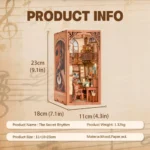CuteBee book nook bouwpakket – The Secret Rhythm 23 x 11 cm 20