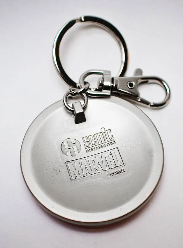 Marvel Comics Metal Keychain – Captain America Shield 5 cm 2