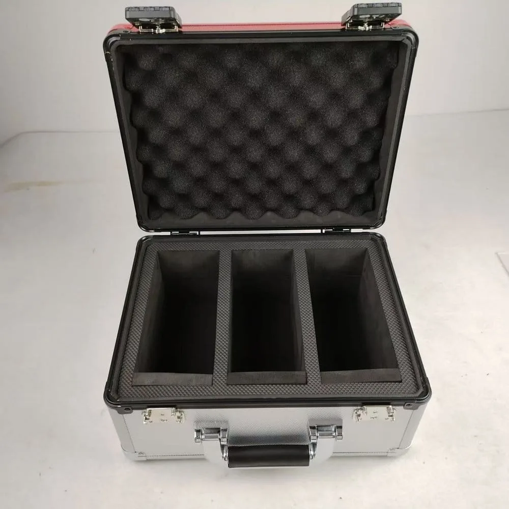 Evoretro Trading Card Case – Red and Silver X 90 Graded Cards