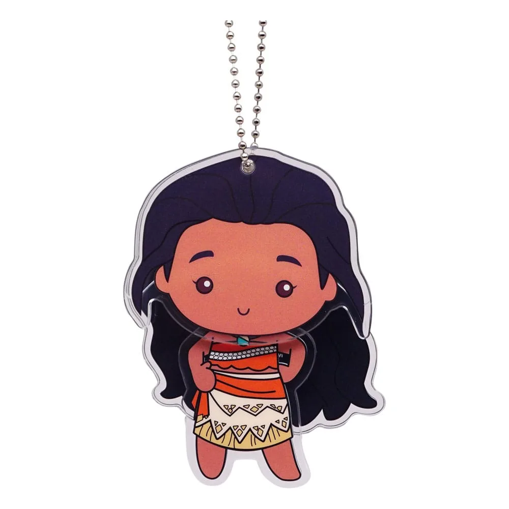 Moana Bag Clip – Acrylic Character Tag