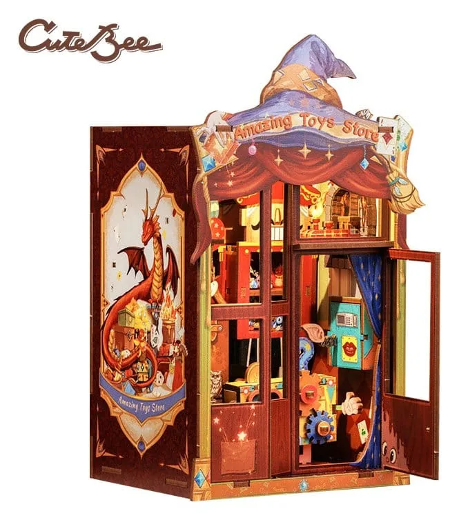 Speelgoedwinkel Book Nook – CuteBee Amazing Toy Store 17 x 12 cm 12
