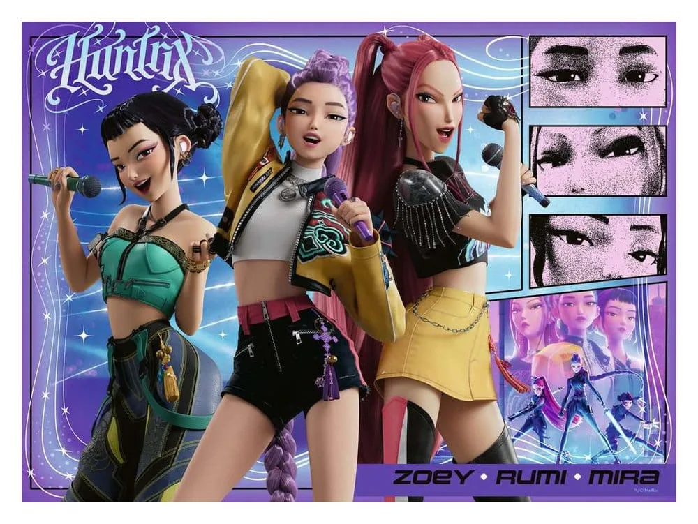 KPop Demon Hunters Jigsaw Puzzle – 100 XXL Pieces 2