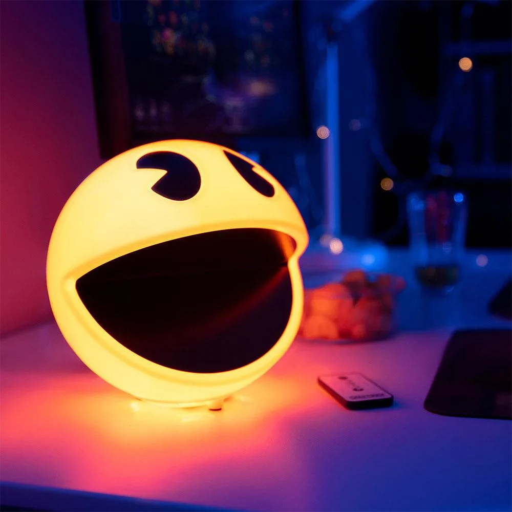 Pac-Man 3D LED Light – Remote-Controlled 20 x 20 cm 3